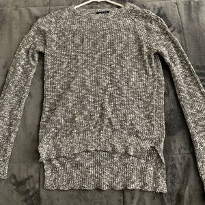 Black and white sweater